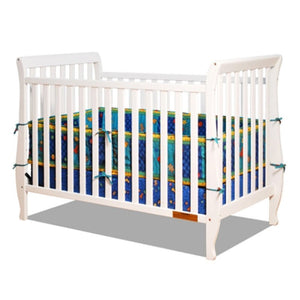 Athena Naomi 4 in 1 Convertible Crib with Guardrail