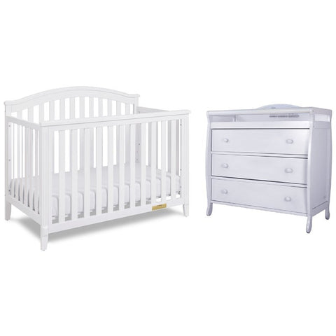 Image of Athena Baby Kali II 4-in-1 Convertible Crib with Grace 3-Drawer