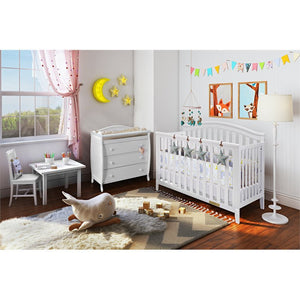 Athena Baby Kali II 4-in-1 Convertible Crib with Grace 3-Drawer