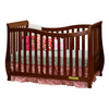 Athena Lorie 4 in 1 Convertible Crib with Guardrail