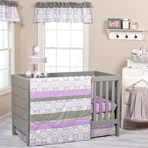 Image of Trend Lab Florence 3 Piece Crib Bedding Set