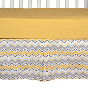 Buttercup Zigzag 3 Piece Crib Bedding Set