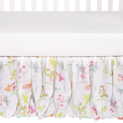 Image of Wildflowers 3 Piece Crib Bedding Set
