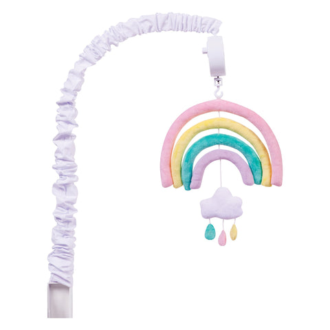 Image of Rainbow Musical Crib Mobile