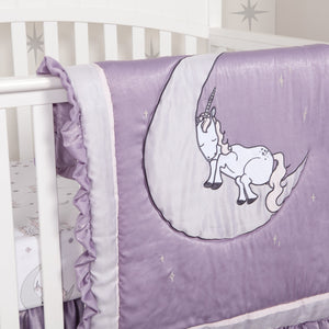 Unicorn Dreams 3 Piece Crib Bedding Set