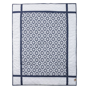 Hexagon 3 Piece Crib Bedding Set