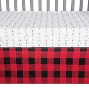 Image of Trend Lab Peak-a-Bear 3 Piece Crib Bedding Set