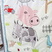 Trend Lab Farm Stack 4 Piece Crib Bedding Set