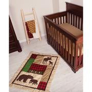 Image of Northwoods 3 Piece Crib Bedding Set