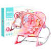 Costway Comfortable Baby Rocking Chair with Removable Toy Bar