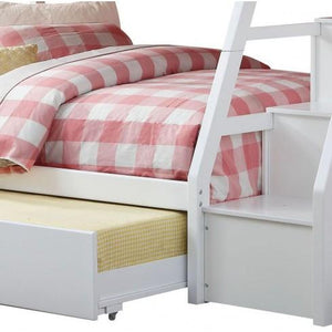 ACME Jason Twin/Full Bunk Bed with Storage Ladder/Trundle