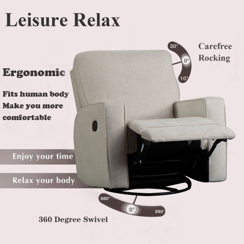 Image of Recliner Chair with Padded Seat