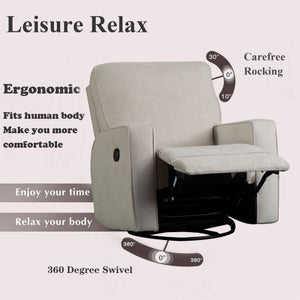 Recliner Chair with Padded Seat