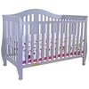 AFG Baby Furniture Desiree Solid Wood 4-in-1 Convertible Crib in Grey