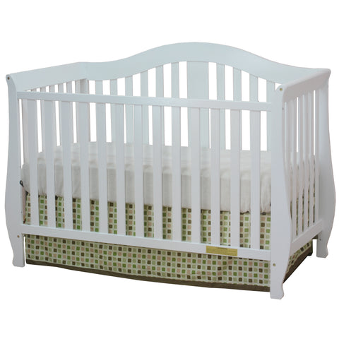 Image of Athena Desiree 4 in 1 Convertible Crib in White