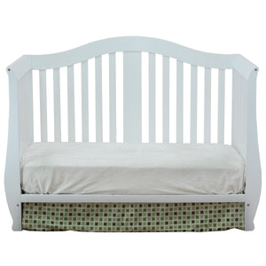 AFG Baby Desiree Solid Wood 4-in-1 Convertible Crib in White