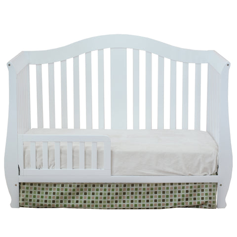 Image of AFG Baby Desiree Solid Wood 4-in-1 Convertible Crib in White