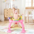 Image of Costway 2-in-1 Baby Jumperoo Adjustable Sit-to-stand Activity Center