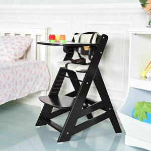 Costway Adjustable  Baby High Chair with Removable Tray