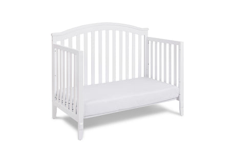 AFG Baby Kali II 4-in-1 Convertible Crib with Amber 2-Drawer Changer in White