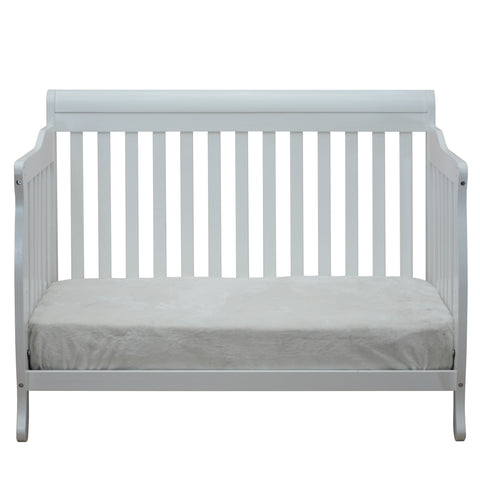 Image of AFG Baby Furniture Alice Solid Wood 3-in-1 Convertible Crib in White