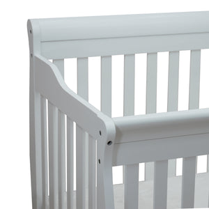 AFG Baby Furniture Alice Solid Wood 3-in-1 Convertible Crib in White