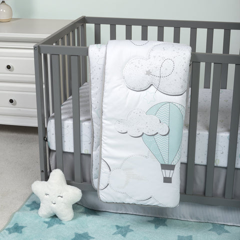 Image of Sammy and Lou Starry Dreams 4 Piece Crib Bedding Set