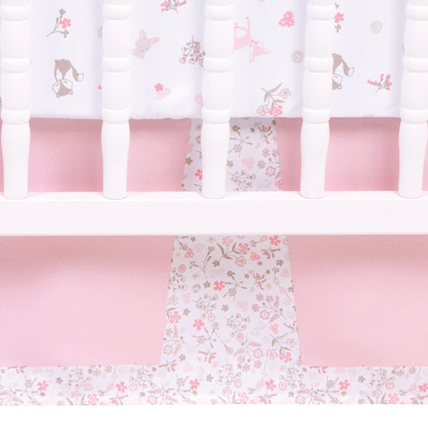 Image of Sammy and Lou Sweet Forest Friends 4 Piece Crib Bedding Set