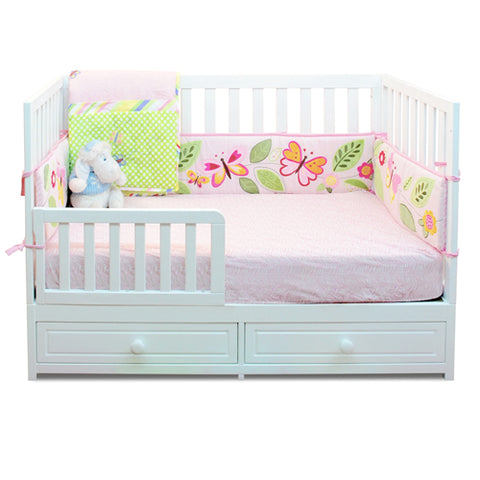 Image of AFG Marilyn Solid Wood 3-in-1 Convertible Crib in White