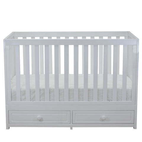 Image of AFG Baby MILA 3-in-1 Convertible Crib in White