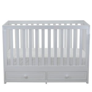 AFG Baby MILA 3-in-1 Convertible Crib in White
