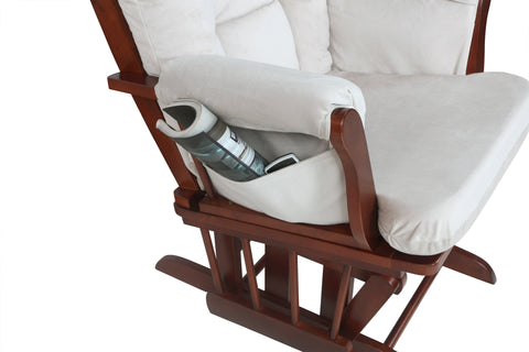 Image of Alice Glider Chair with Ottoman