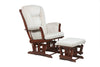 Alice Glider Chair with Ottoman