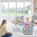 Costway 10-Panel Kids Safety Activity Center