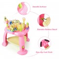Costway 2-in-1 Baby Jumperoo Adjustable Sit-to-stand Activity Center