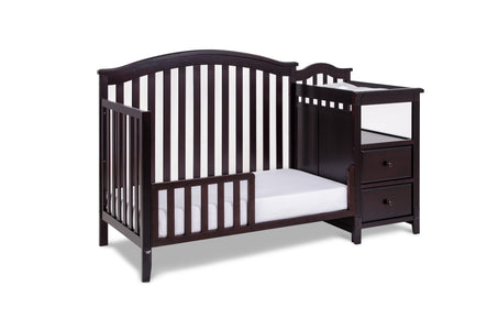 AFG Baby Furniture Athena Kali 4-in-1 Crib and Changer in Expresso