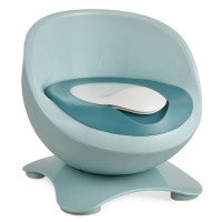 Image of Costway Egg-Shaped Toddler Training Toilet with Removable Container