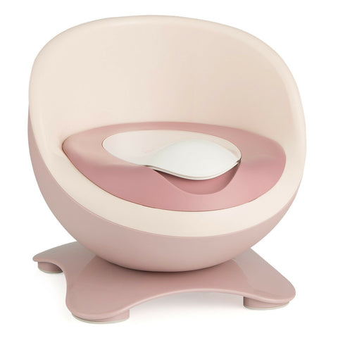 Image of Costway Egg-Shaped Toddler Training Toilet with Removable Container