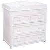AFG Baby Furniture Leila II Solid Wood 3-Drawers Changing Table in White