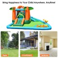 Image of Costway Kids Inflatable Bounce House with Blower