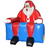 Costway Inflatable Santa Claus Bounce House Christmas Jumper