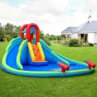 Image of Costway Inflatable Bounce House Castle Jumper Without Blower