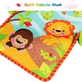 Image of Costway 4-in-1 Baby Play Gym Mat with 3 Hanging Educational Toys